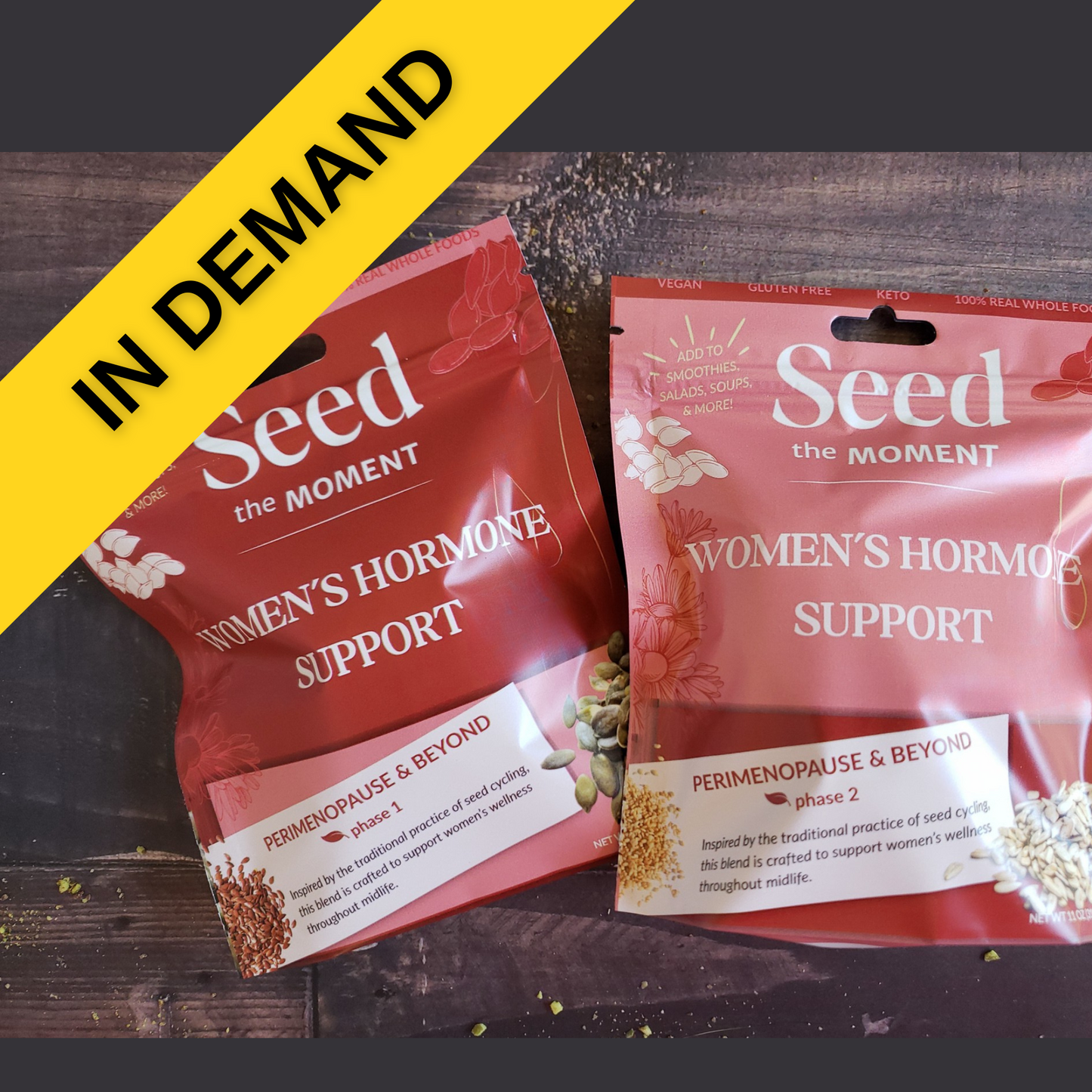 Wise Woman - Perimenopause & Beyond Hormone Support Seed Cycling Blend
