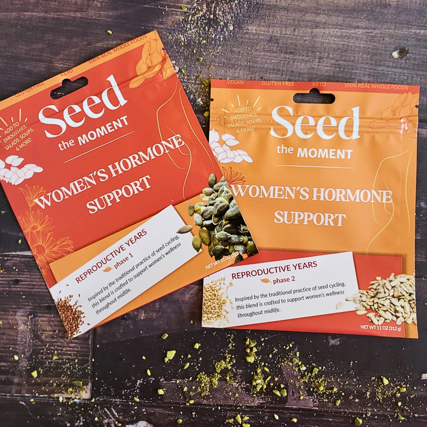 Glow & Flow - Reproductive Hormone Support Seed Cycling Blend