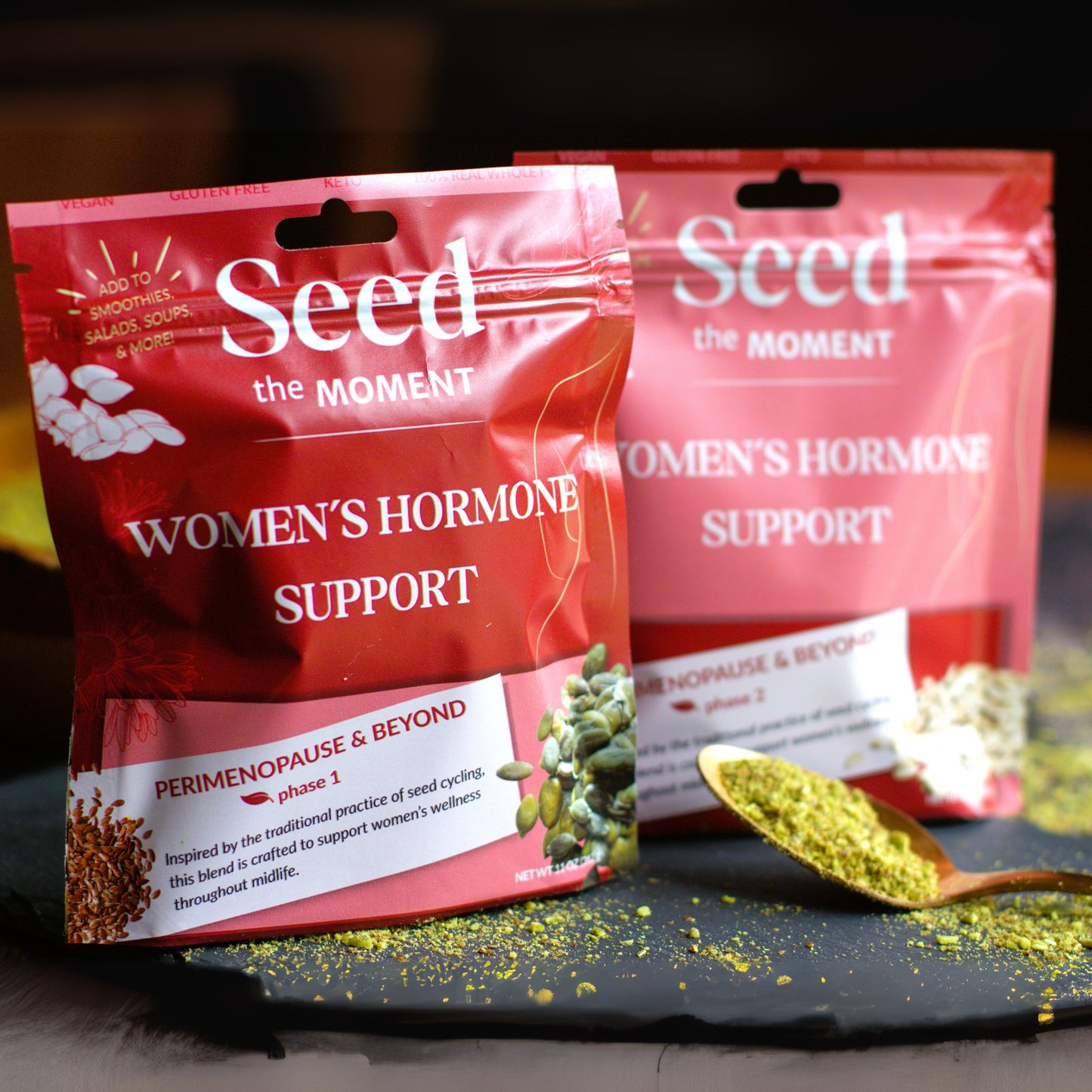 Wise Woman - Perimenopause & Beyond Hormone Support Seed Cycling Blend